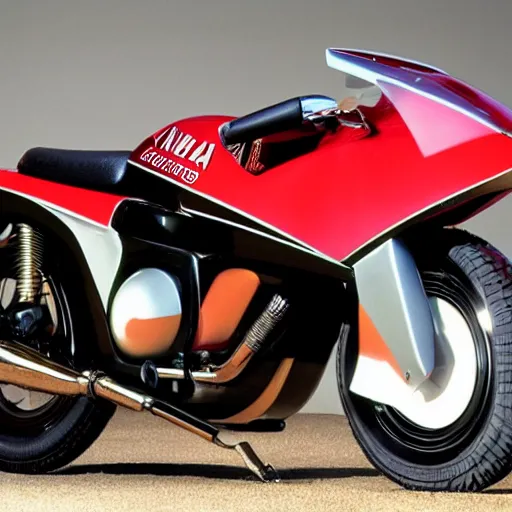 Prompt: 1982 yamaha vision motorcyle, award winning, 8k