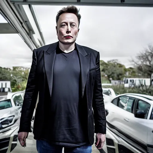 Image similar to roadman elon musk