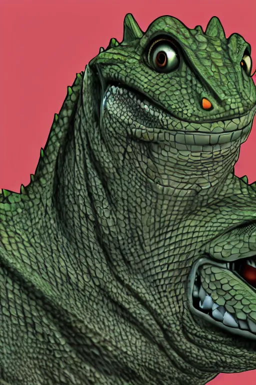 Image similar to lizardman, gray scales, anime, hd,