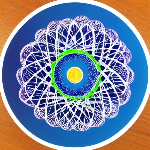 Image similar to spirograph