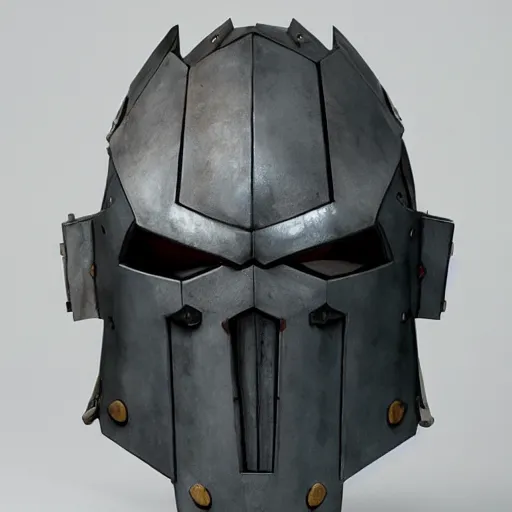 Image similar to a mask that looks like battlements by robert kirkman