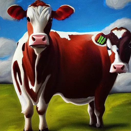 Image similar to a cow by silvia ritter