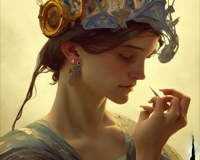 Image similar to photography of felice casorati, deep focus, d & d, fantasy, intricate, elegant, highly detailed, digital painting, artstation, concept art, matte, sharp focus, illustration, hearthstone, art by artgerm and greg rutkowski and alphonse mucha