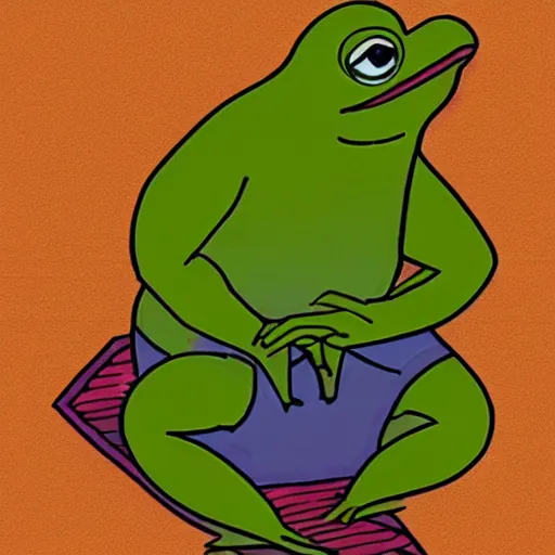 Image similar to the rarest pepe,