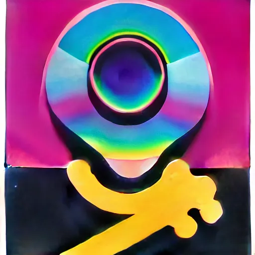 Image similar to revolver gun by shusei nagaoka, kaws, david rudnick, airbrush on canvas, pastell colours, cell shaded, 8 k