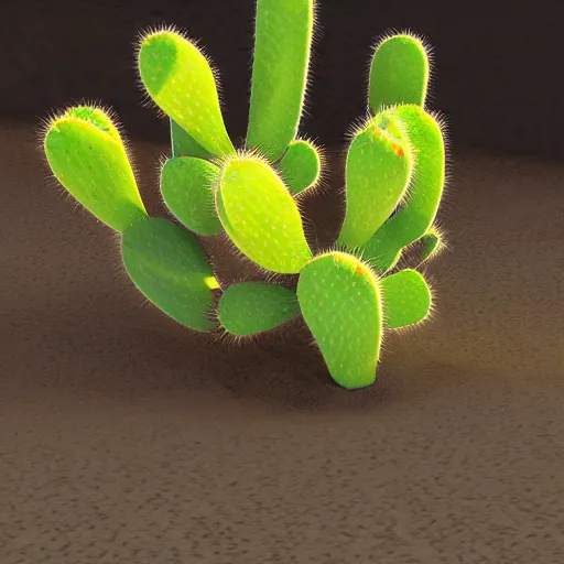 Image similar to cactus that is orange, photorealistic, 8k