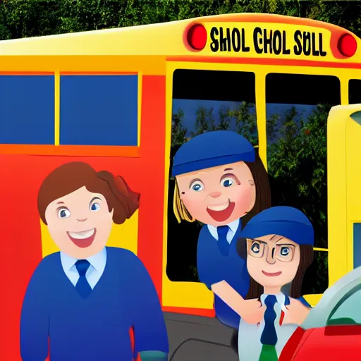 Image similar to school bus driver