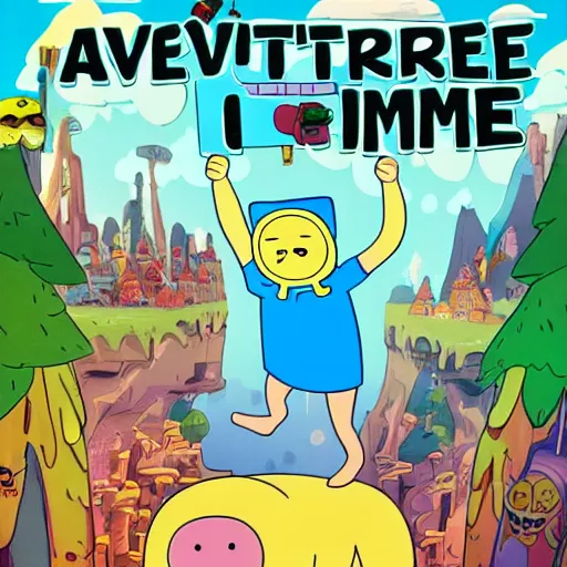 Image similar to adventure time