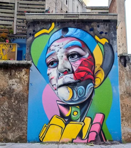 Image similar to street art from bavario