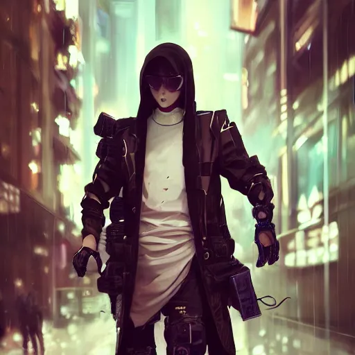 Image similar to formal wear streetwear cyberpunk outfit, pinterest, wlop, greg rutkowski ross tran, takato yomamoto, wlop, ilya kuvshinov, intricate complexity, detailed portrait, 4 k, cinematic lighting, artstation, sharp focus, smooth, makoto shinkai