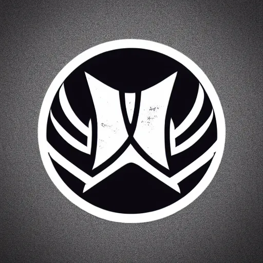 Image similar to vector symbol for a fictional guild, iconic, clean, white background, artstation, symbolic, full colour