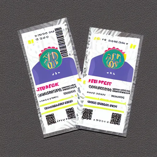 Image similar to ticket design