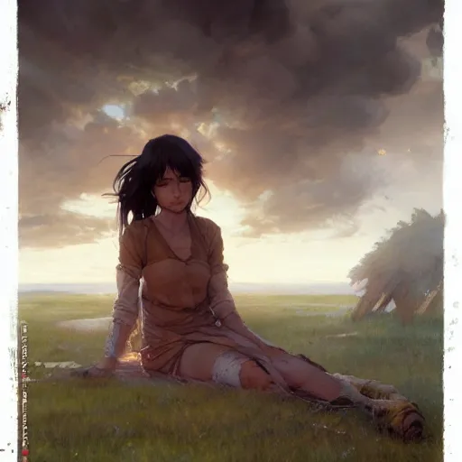 anime clannad by greg rutkowski, Stable Diffusion