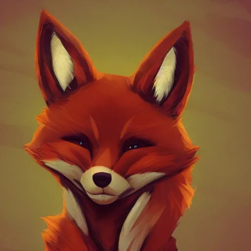 Image similar to fox, furry art artstation