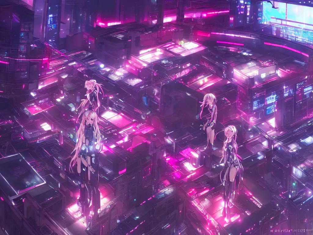 Image similar to anime visual futuristic female cyber airforce, on cyberpunk neon light tokyo rooftop, ssci - fi and fantasy, intricate and very beautiful, human structure, concept art by kyoto studio, sharp focus, anime fantasy illustration by rossdraws and magali villeneuve and liya nikorov and luxearte, frostine engine