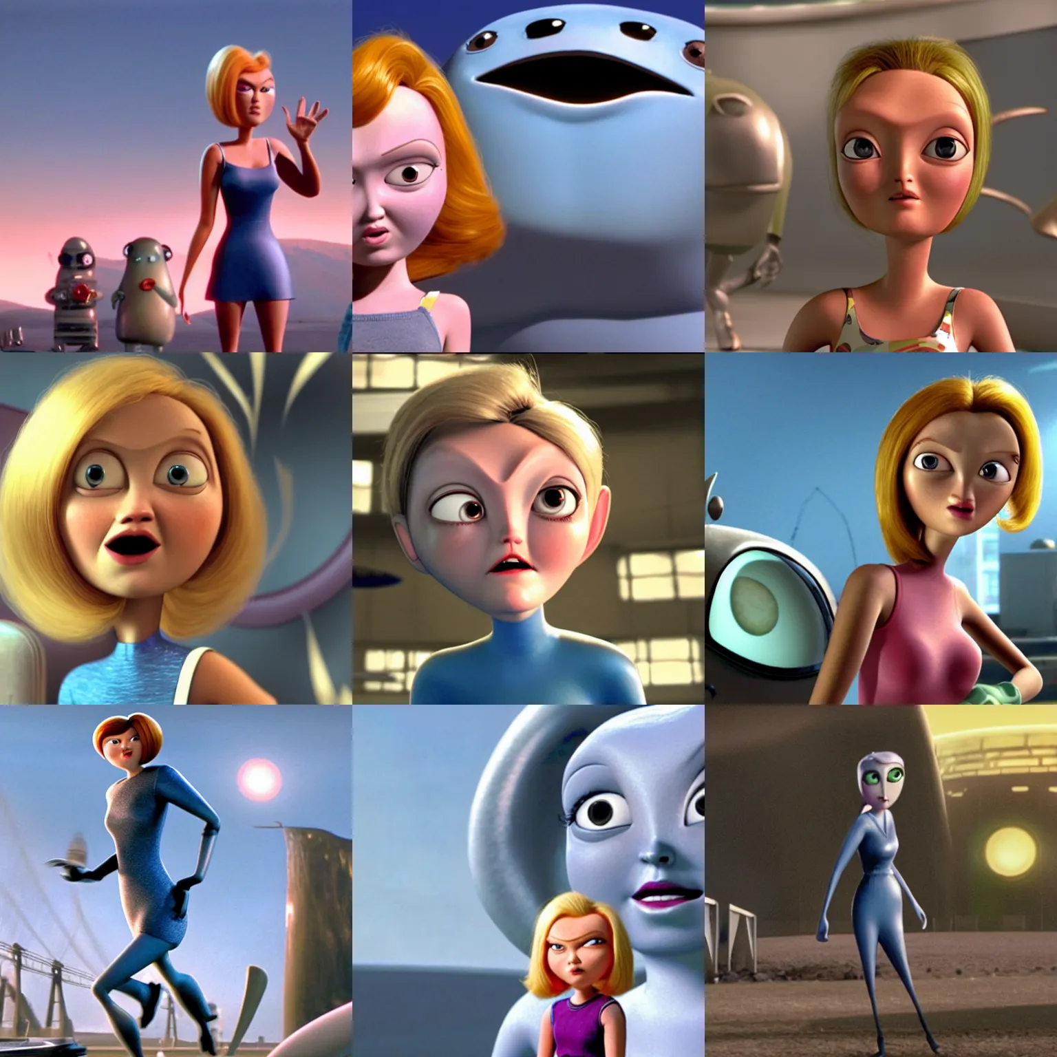 Monsters Vs Aliens, Animation in film