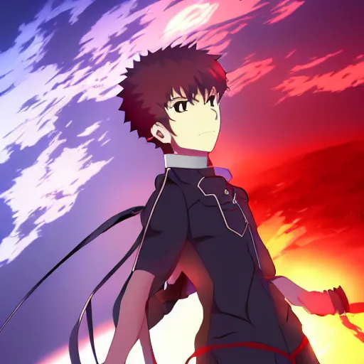 Image similar to fate / stay night, ufotable art style