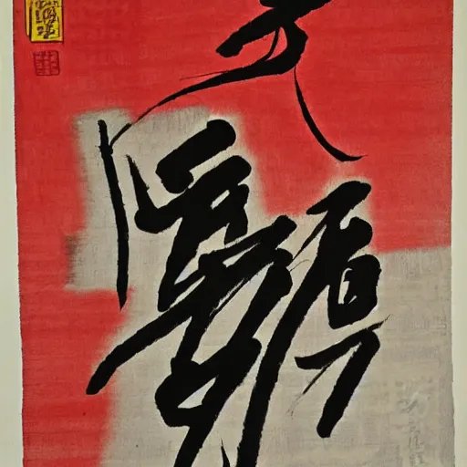 Image similar to devil never cry by qi baishi