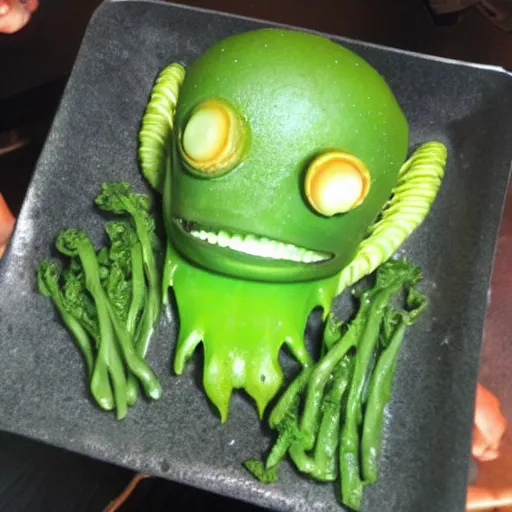 Image similar to alien food