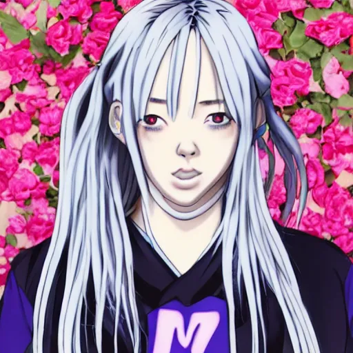 Image similar to Billie Eilish as A Japan anime 4k detail