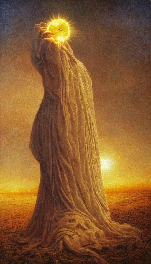 Prompt: the sun, tarot, by agostino arrivabene