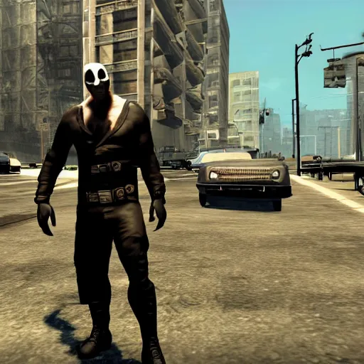 Image similar to bane in liberty city