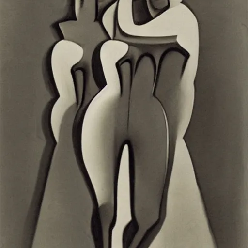 Image similar to cyborgs by man ray