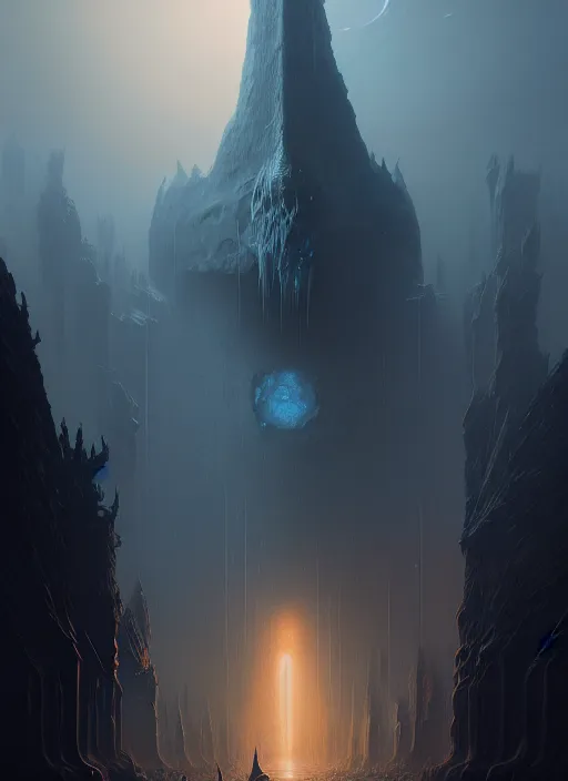 Prompt: a hyper - detailed 3 d render of a gathering darkness, surrealism!!!!! surreal concept art, lifelike, photorealistic, digital painting, aesthetic, smooth, sharp focus, artstation hd, by greg rutkowski, bruce pennington, valentina remenar and asher duran,