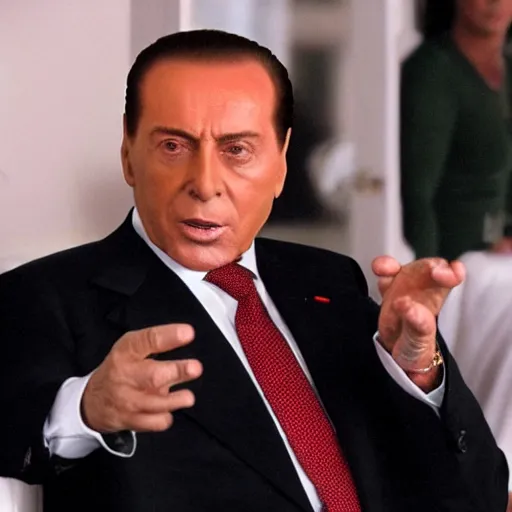 Prompt: silvio berlusconi as homelander