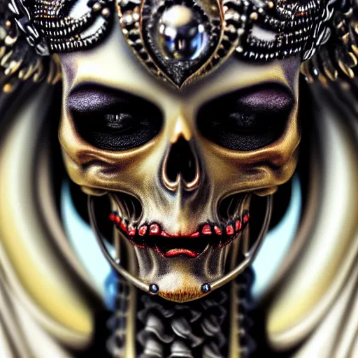 Image similar to candid photographic close up portrait, goddess of death, by anne stokes, photorealism, uhd - resolution, highly detailed