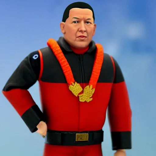 Image similar to Hugo Chávez as an g.i. joe action figure