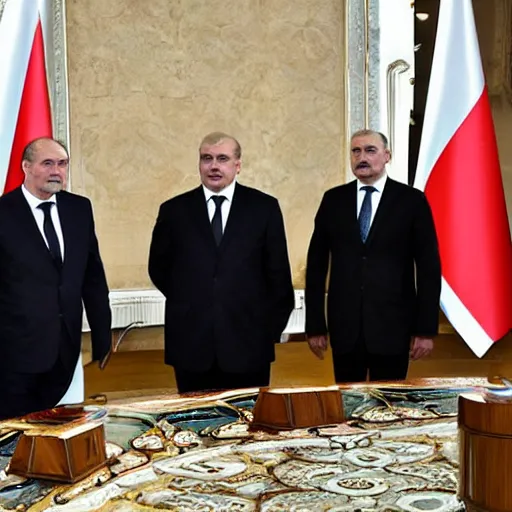 Image similar to Council of multiple Alexander Lukashenko