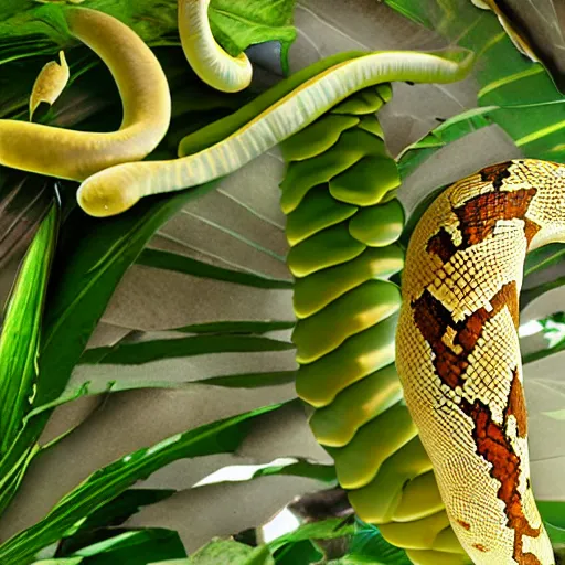 Image similar to snake banana