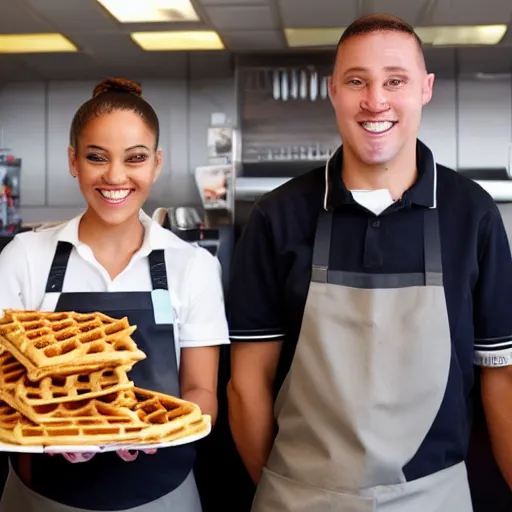 Image similar to wafflehouse employee's