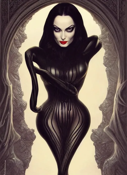 ArtStation - MORTICIA ADDAMS FULL + (NSFW VERSION)