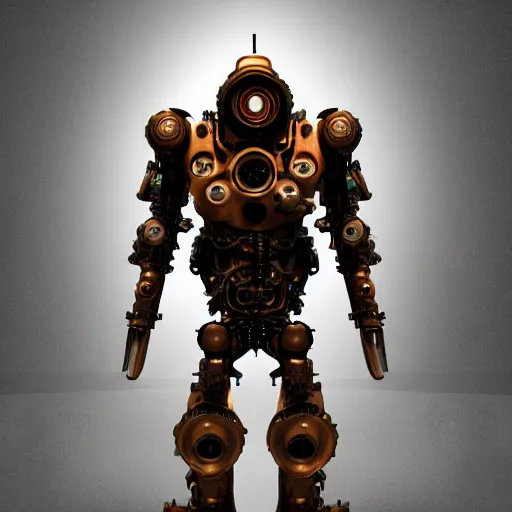 a steampunk mech - suit designed for under water | Stable Diffusion