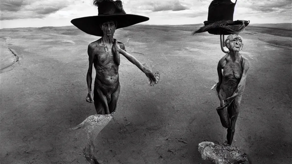 Image similar to surrealism photography by Sebastião Salgado and Sarolta Bán