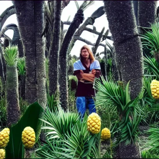 Image similar to photo of ananas in heaven