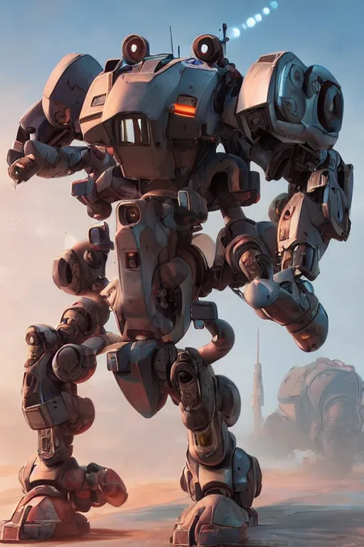 Image similar to mechwarrior 5 : mercenaries mech rockman cyborg robot boss tank engine octane render, 4 k, hd 2 0 2 2 3 d cgi rtx hdr style chrome reflexion glow fanart artstation by jesper ejsing, by rhads, makoto shinkai borderlands and by feng zhu rossdraws digital cinematic pixar and disney unreal zbrush central hardmesh