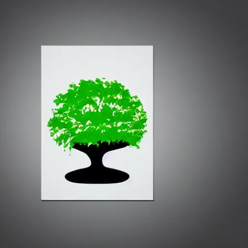 Image similar to a logo of a tree