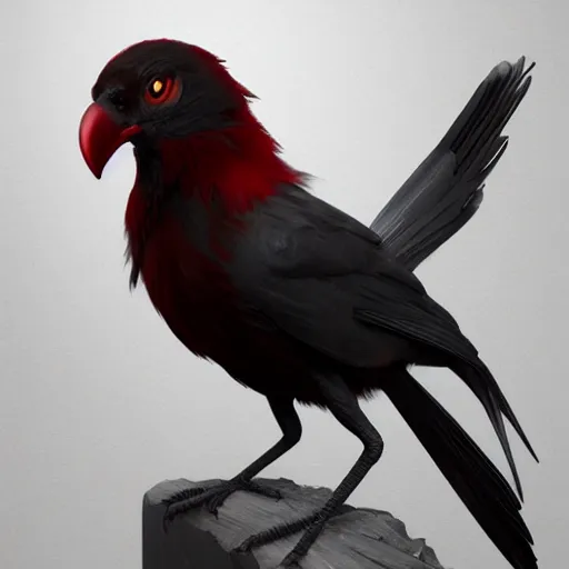 Image similar to A bird with the thirst for blood, hyperdetailed, artstation, cgsociety, 8k