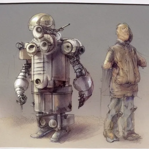 Image similar to (((((((((((cluttered inventors shop full of robots))))))))))) . muted colors. by Jean-Baptiste Monge !!!!!!!!!!!!!!!!!!!!!!!!!!!!!!!!!!!!!!!!