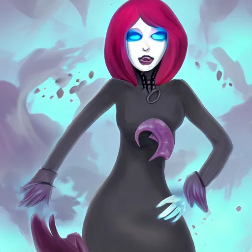 Image similar to evelynn in a grave, trending on arstation