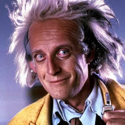 Image similar to doctor emmett brown