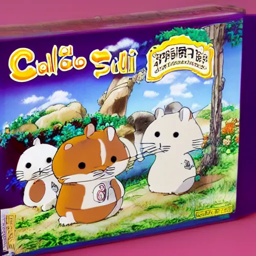 Image similar to studio ghibli calico critters