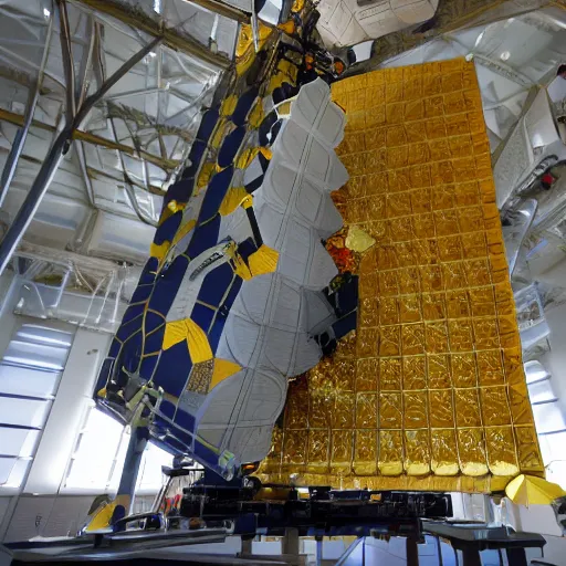 Image similar to pictures from the james webb telescope