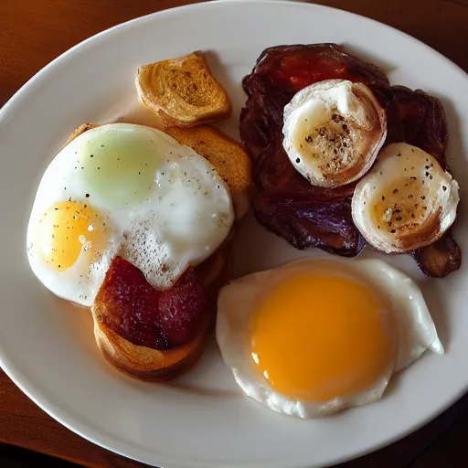 Prompt: good morning classic english breakfast