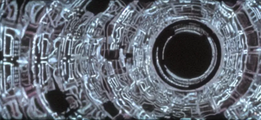 Image similar to film still from 2 0 0 1 : a space odyssey ( 1 9 6 8 ) as a body horror film in the style of cronenberg