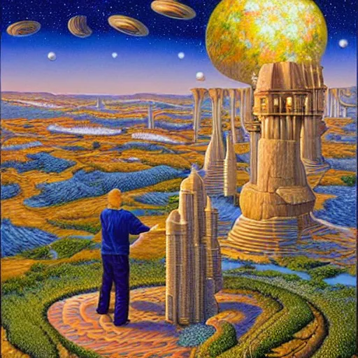 Image similar to art by john stephens, rob gonsalves and tim white