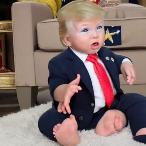 Image similar to toddler trump